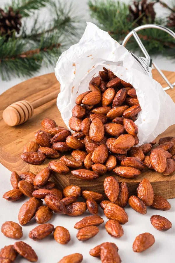 Honey Sesame Almonds