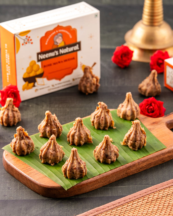 Rose Mawa Modak (Available only in Bengaluru)