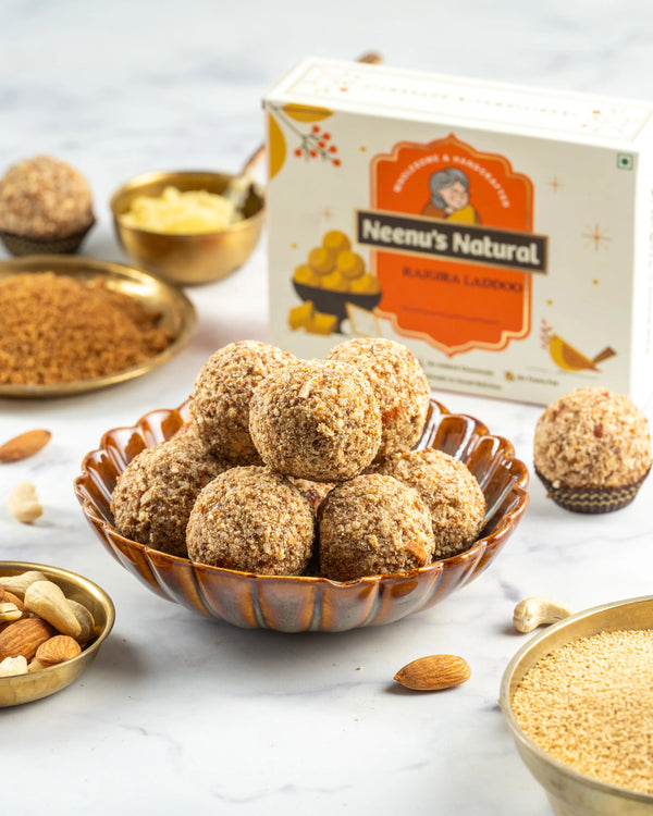 Rajgira  (Amaranth) nuts Laddoo