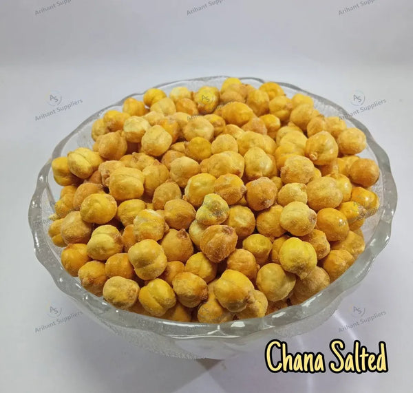 Roasted salted chana