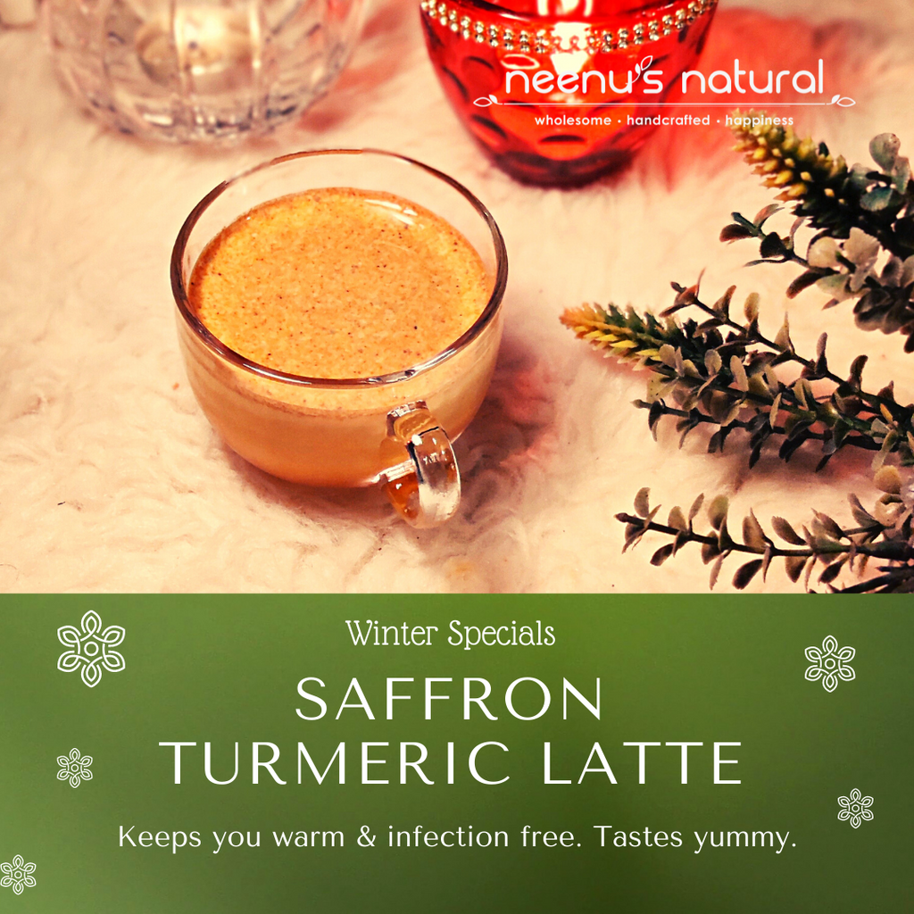 Saffron Turmeric Latte