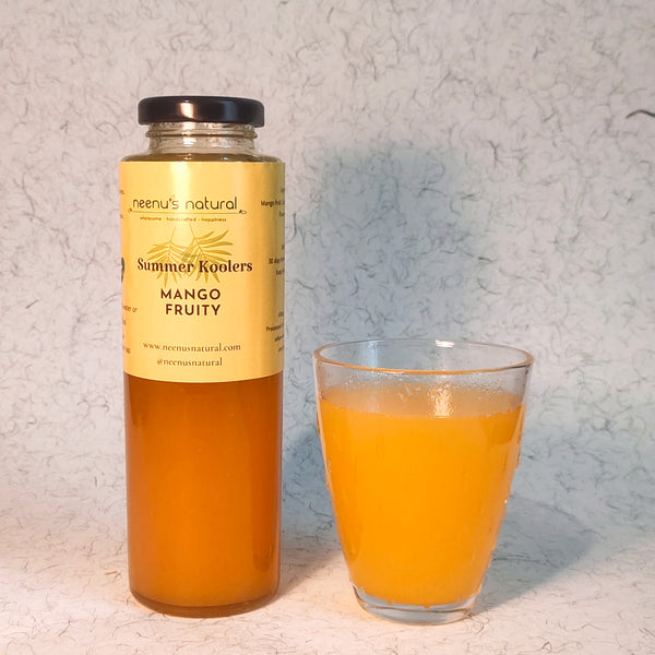 Homemade Mango Fruity - Concentrate(Available only in Bangalore)