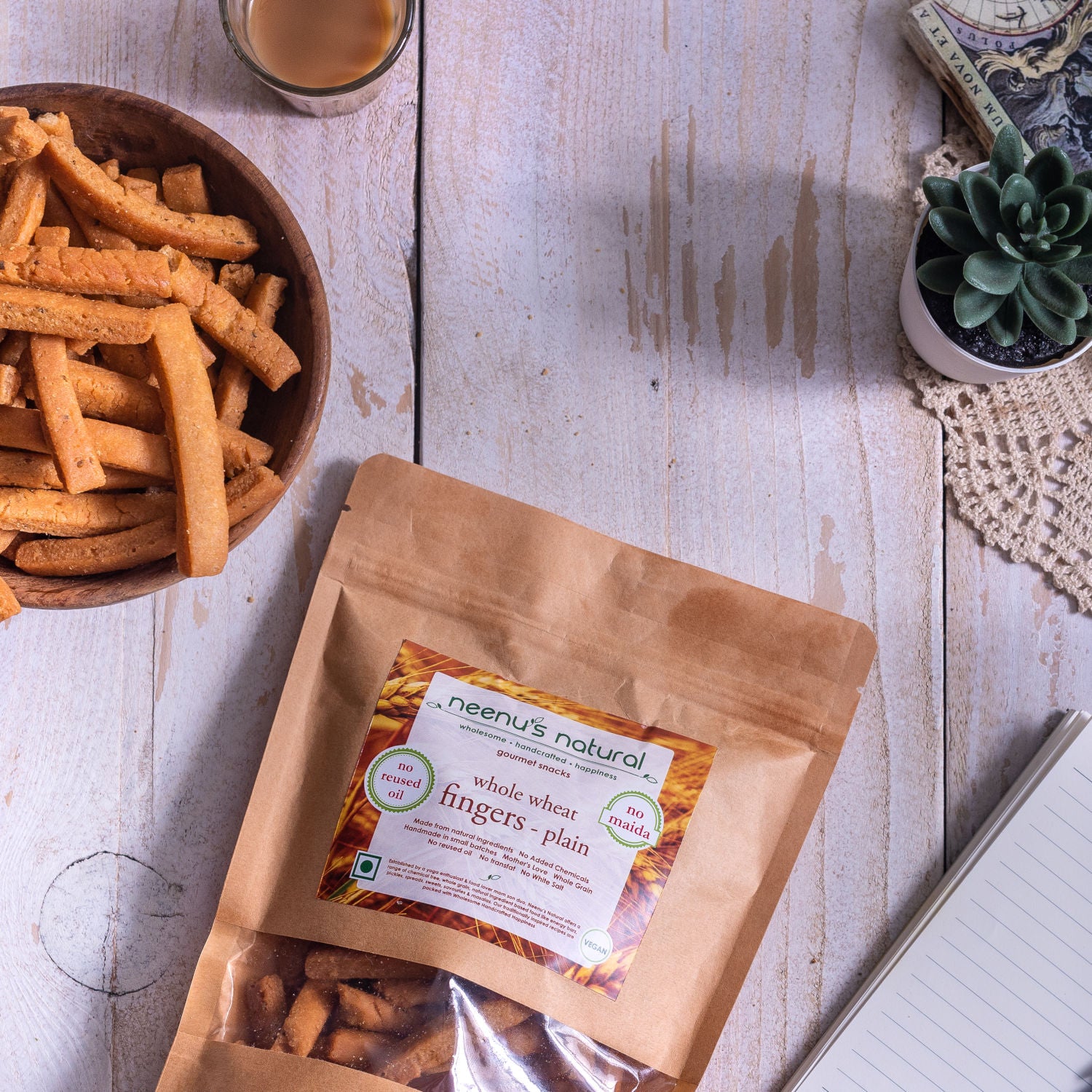 Whole Wheat Fingers - Plain | Healthy Snack | Made Using Pure Whole ...