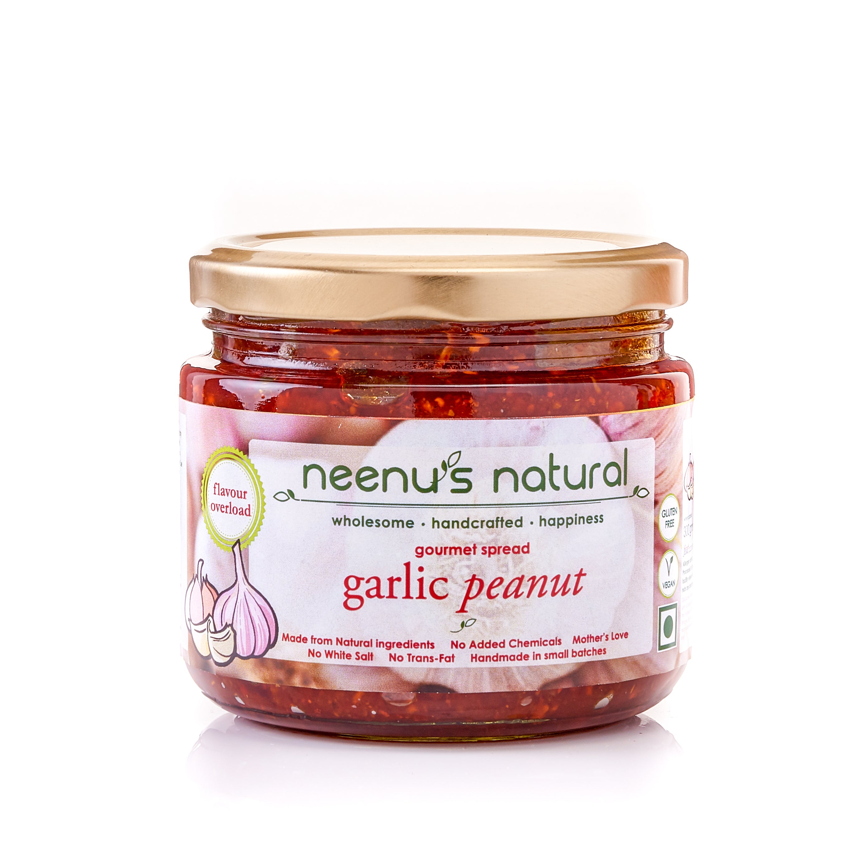 garlic peanut gourmet spread