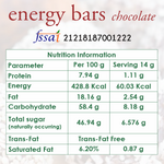 dark chocolate energy bar