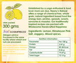 spicy lemon pickle nutrition