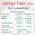 energy bars nutrition