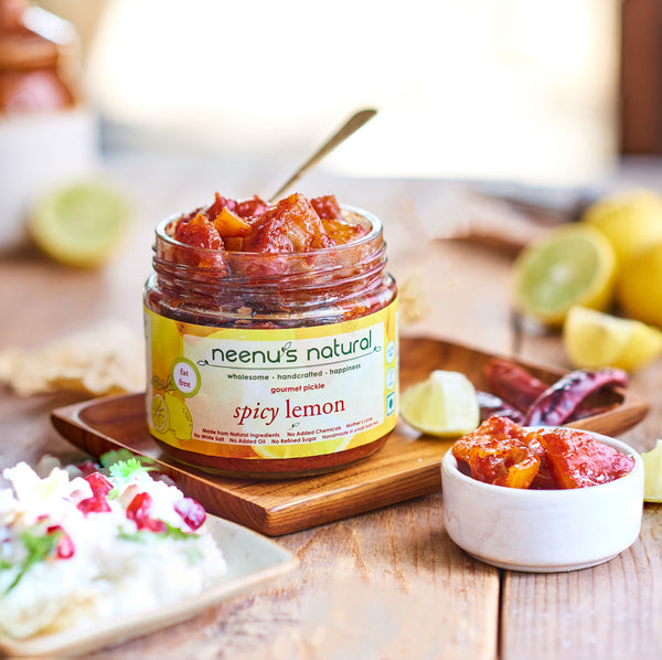 spicy lemon pickle